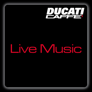 Evento LIVE MUSIC al DUCATI CAFFE' di Roma